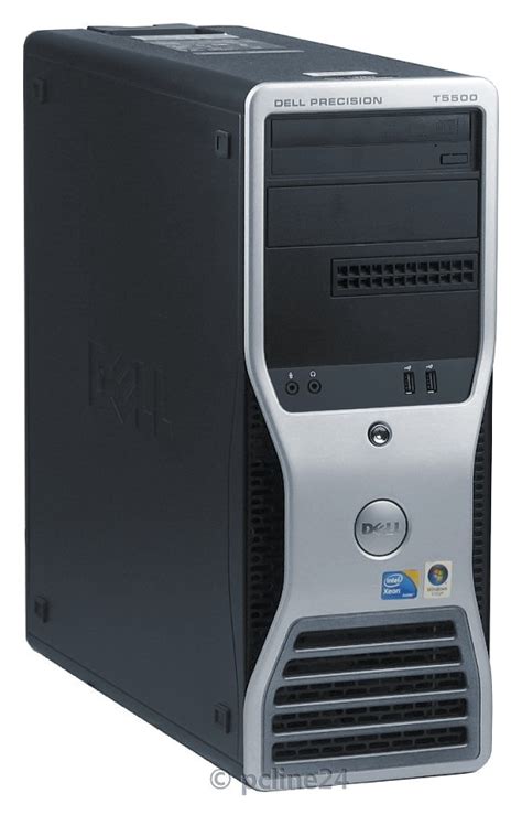 Dell Precision T5500 Xeon Quad Core E5620 @ 2,4GHz 4GB 300GB DVD NVS295 ...