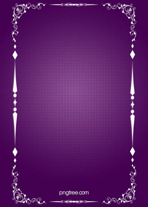 Purple Background Pattern Frame H5 Wallpaper Image For Free Download ...