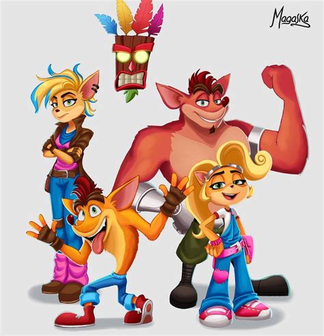 Crash Bandicoot Characters