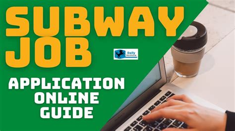 Printable Job Application For Subway