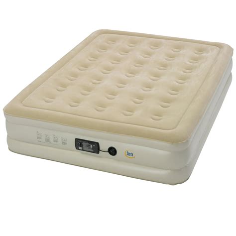 Serta Raised Queen Air Bed Mattress with Built-In Insta III Air Pump - Walmart.com - Walmart.com