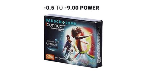 Bausch And Lomb Transparent Monthly Round Contact Lenses C19A0007 @ ₹355