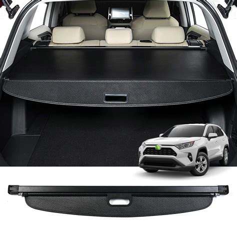 Powerty Only Fit for Cargo Cover Toyota RAV4 2019 2020 2021 2022 Retractable Rear Trunk Security ...