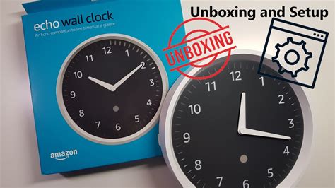 Echo Wall Clock | Amazon Alexa | Unboxing | Setup - YouTube