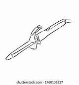 Hand Drawn Curlers Sketch Symbol Isolated Stock Vector Royalty Free  sketch template
