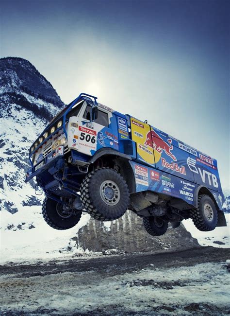 Thrill of Adventure : Kamaz t4 truck- Champion of Paris to Dakar