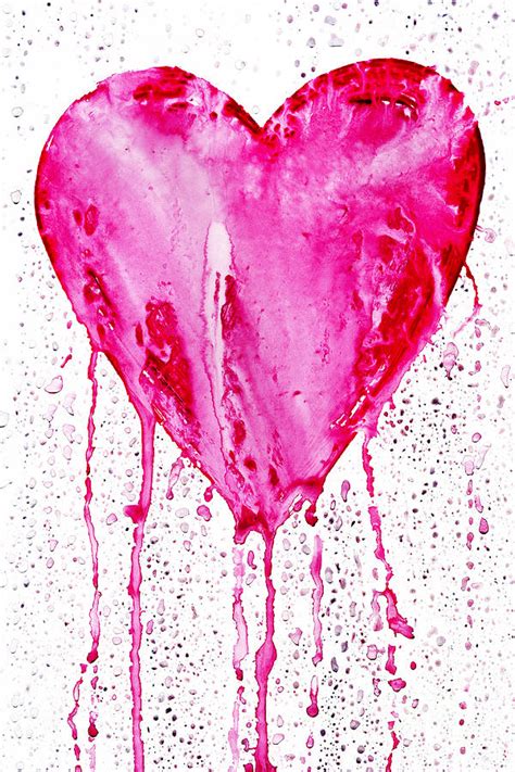 Bleeding Heart Painting by Michal Boubin - Fine Art America