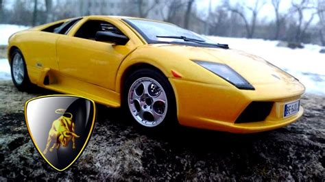 Lamborghini Murcielago Toy Car | Bburago Diecast Model Cars - YouTube