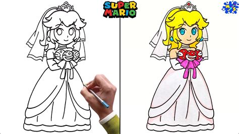 Princess Peach Wedding Dress