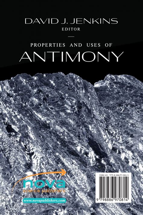 Properties and Uses of Antimony – Nova Science Publishers