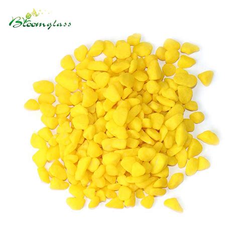 Yellow Aquarium Gravel/Fish Tank Gravel Environmental Protection ...