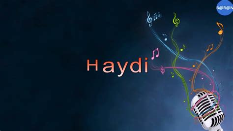 Haydi (Karaoke) - YouTube