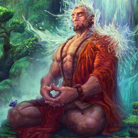 Meditation - Eternal TCG, Lucas Parolin on ArtStation at https://www ...