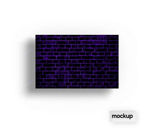 Purple Brick Wall Digital Background Texture — drypdesigns