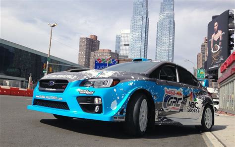 2015 Subaru WRX STI Global Rallycross Car Previewed At 2014 NY Auto Show