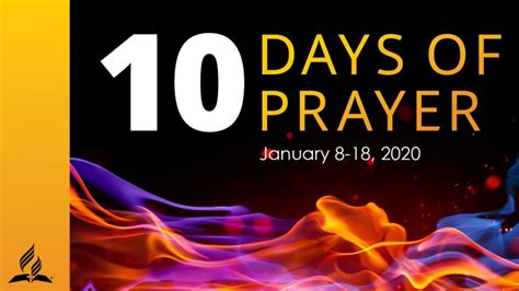 10 Days of Prayer 2020 | Auburn Seventh-day Adventist Church