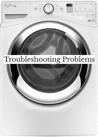 Whirlpool Duet Front-Load Washer Troubleshooting