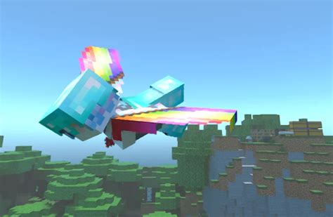 Bedrock RTX Shaders with Pride Progress Cape Elytra - Minecraft Fan Art (45108251) - Fanpop