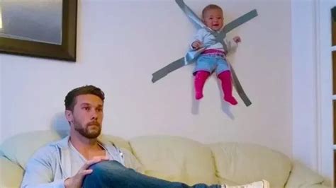 The Funniest Moments Of Dad And Baby: When Baby Stays At Home With Dad ...