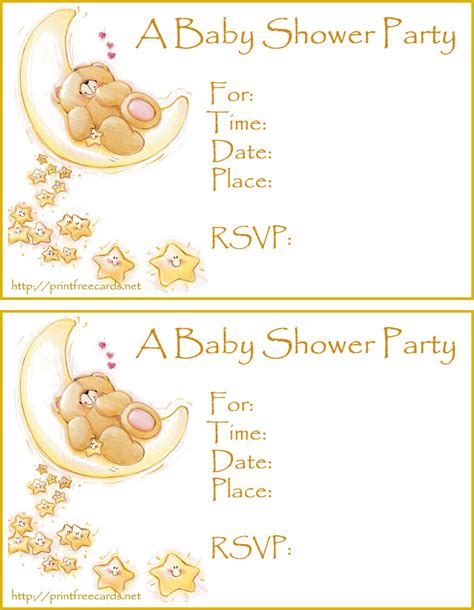 free baby shower invitations, free printable invitations for baby girl shower party