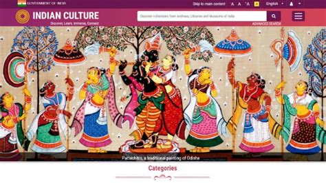 Indian Culture Portal promotes and showcases both tangible and ...