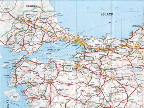 Marmara Region Map, Turkey-Adiyamanli.org