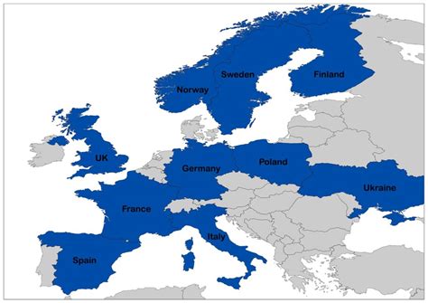 Top 20 Largest Countries in Europe - is Ukraine the Biggest?