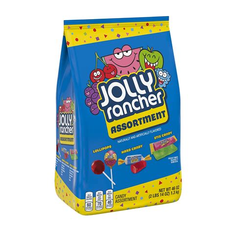 Buy JOLLY RANCHER Assorted Fruit Flavored Mixed Halloween Candy, Individually Wrapped, 46 oz ...