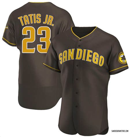 Fernando Tatis Jr Jersey : Fernando Tatis Jr Brown Best Quality ...