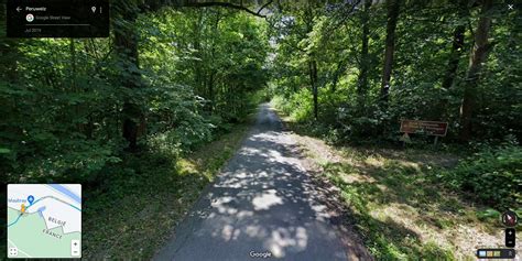 Border crossing between Belgium and France – StreetViewFun