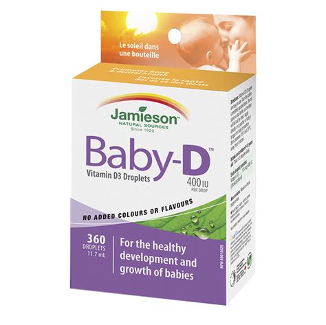 JAMIESON BABY-D 400IU DROPS 11.7ML