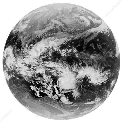 Tropical cyclone Yasi, satellite image - Stock Image - C008/5790 ...