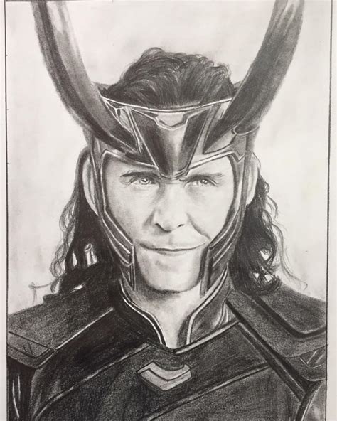 Loki Drawing Avengers