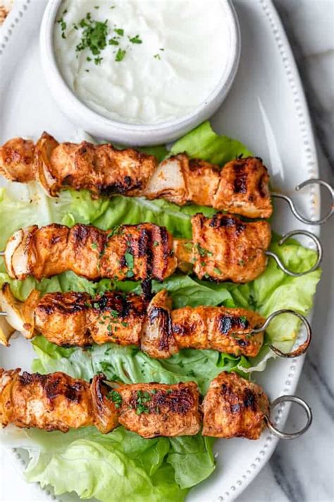 Shish Tawook {Authentic Lebanese Recipe} | FeelGoodFoodie