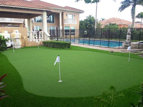 Fake Grass Installation for Putting Green | Artificial Grass and Synthetic Turf Installation ...