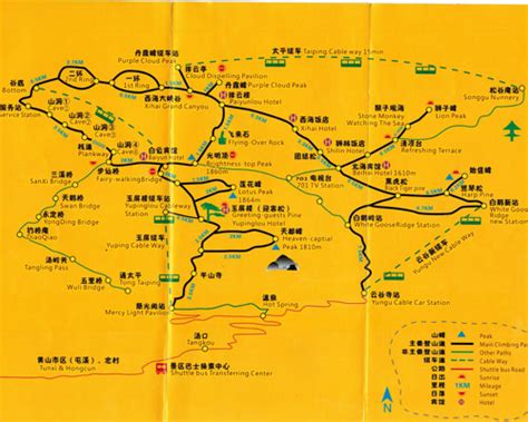 Huangshan Mountain Maps 2024: Updated and Downloadable