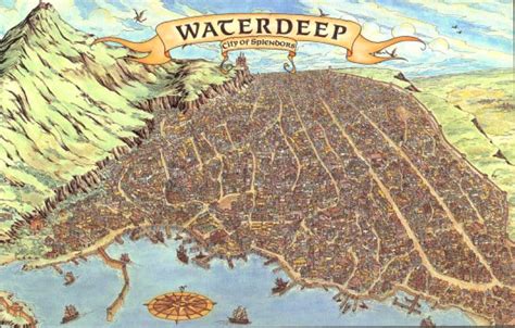 The Wertzone: Cities of Fantasy: Waterdeep, City of Splendours