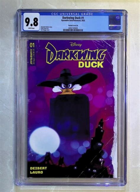 Darkwing Duck #1 (2023 Dynamite Comics) Cat Staggs Variant CGC 9.8 ...