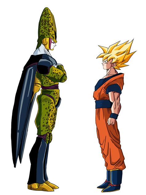 Cell Vs. Goku - Visit now for 3D Dragon Ball Z compression shirts now ...