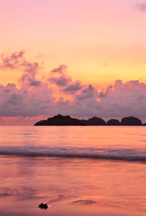 Beach Sunrise stock photo. Image of colorful, landscape - 30390000