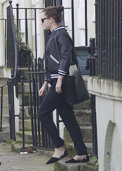 EMMA WATSON Leaves Her Home in London – HawtCelebs