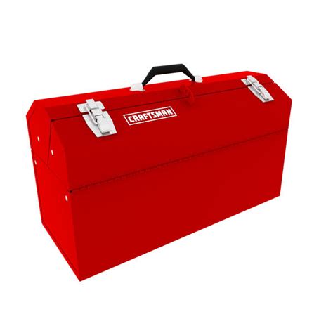 Craftsman Tools 21" Steel Cantilever Portable Chest Tool Box Case ...