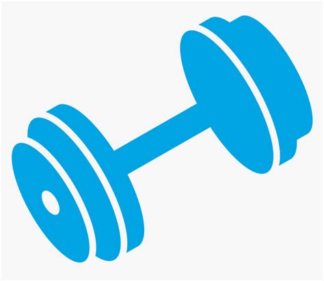 Dumbbell Vectors Png - Clipart Dumbbell Png, Transparent Png - kindpng