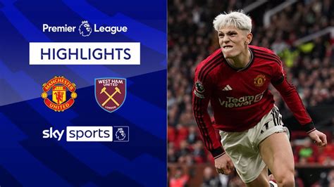 Manchester United 3-0 West Ham | Premier League highlights | Video ...