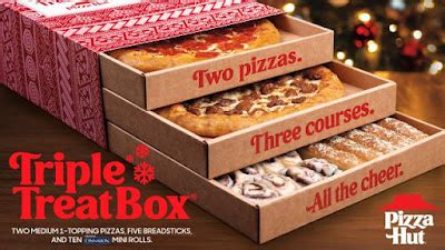 Pizza Hut Brings Back Triple Treat Box for 2020 Holiday Season