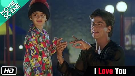 I Love You - Movie Scene - Kuch Kuch Hota Hai - Shahrukh Khan, Kajol ...