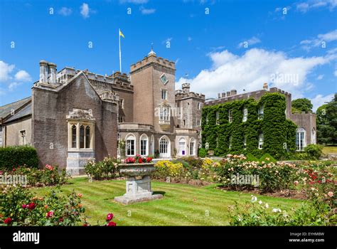 Powderham castle hi-res stock photography and images - Alamy