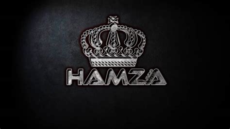 Hamza |My Name Intro Logo 2| Adobe After Effects - YouTube