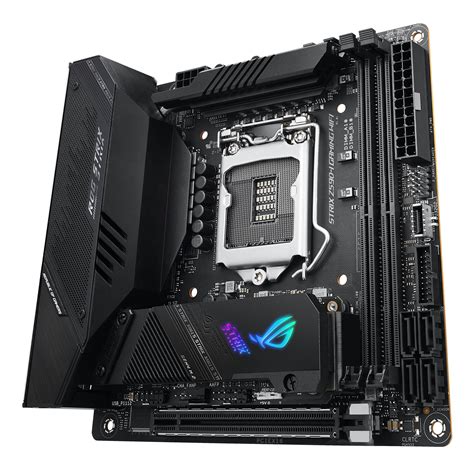 ASUS ROG STRIX Z590-I GAMING WIFI Hovedkort - Intel Z590 - Intel LGA1200 socket - DDR4 RAM ...