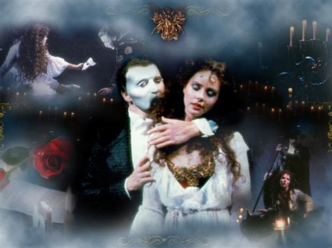 Christine & the Phantom - The Phantom of the Opera (1986) Wallpaper (5365084) - Fanpop